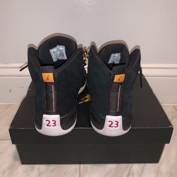 Jordan 12 Retro Reverse Taxi (GS) - Picture 5 of 6